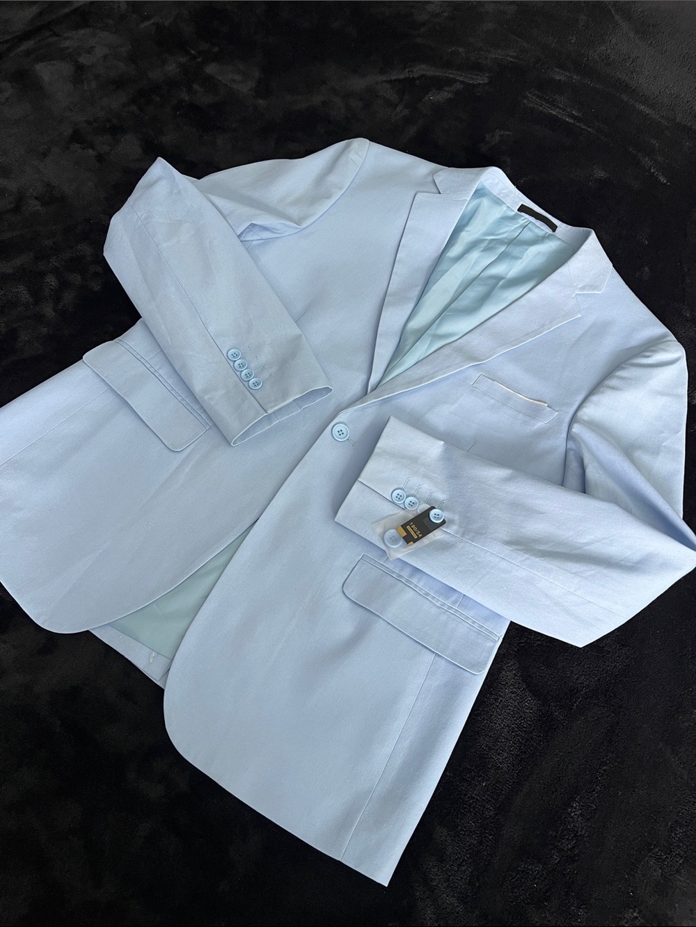 Men's Light Blue blazer - Picture 4 of 9